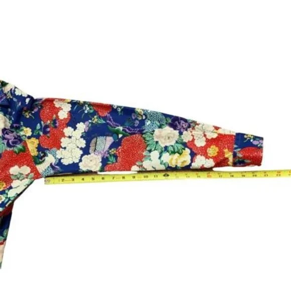 Original Stitch Mens Size L Long Sleeve Cotton Japan Button Up Multicolor - Picture 10 of 12